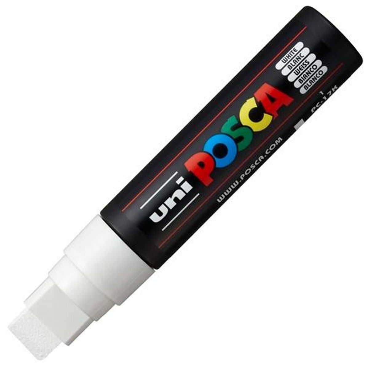 felt-tip pens POSCA PC-17K White 5 Units-1