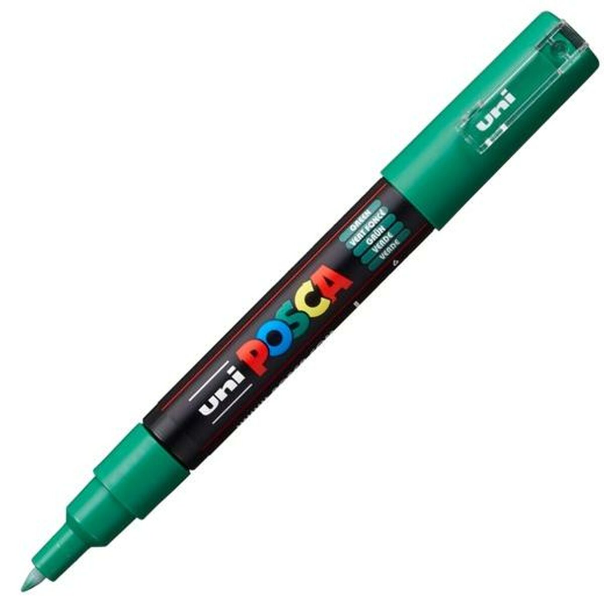 Felt-tip pens POSCA PC-1M Green (6 Units)-1