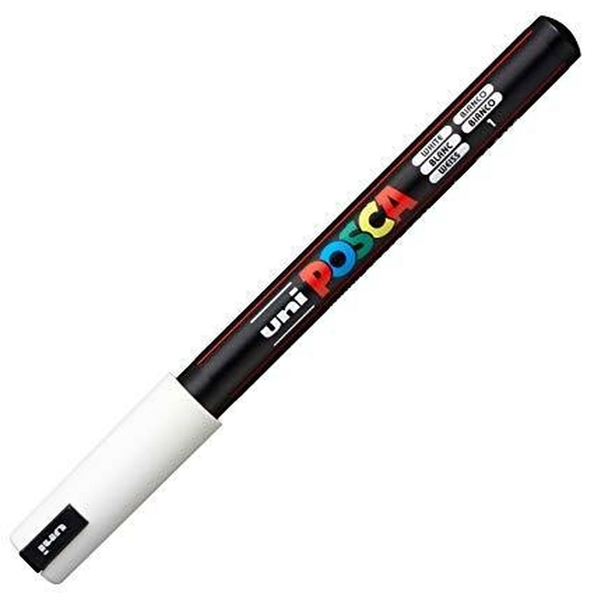 Felt-tip pens POSCA PC-1MR White (6 Units)-1