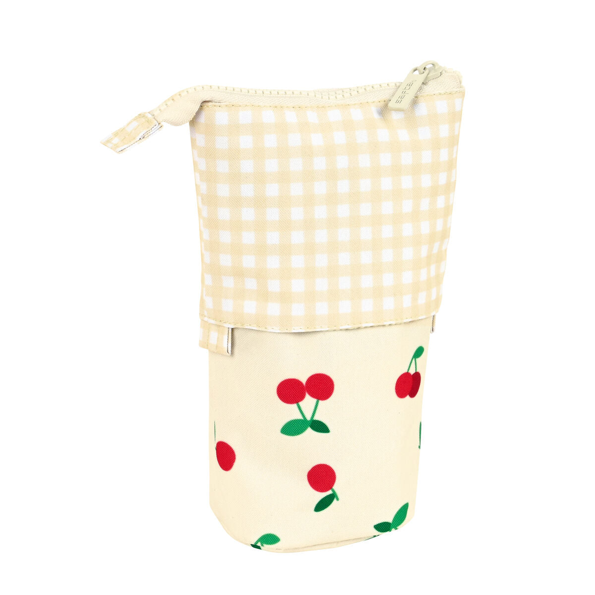 Pencil Holder Case Safta Cherry Beige (8 x 19 x 6 cm)-3